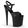Pleaser - FLAMINGO809 Sandale à bride à la cheville, Pole dance chaussures - Chaussures de pole dance - Noir Product image